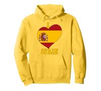 I Love Spain I Heart Madrid Orgullo Español Orgullo Corazón Sudadera con Capucha