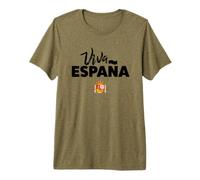 I Love Spain, Spain Coat of Arms Spanish Pride Flag Crest Camiseta Premium