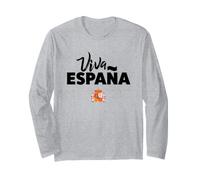 I Love Spain, Spain Coat of Arms Spanish Pride Flag Crest Manga Larga