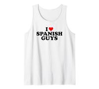 I Love Spanish Guys Camiseta sin Mangas