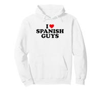 I Love Spanish Guys Sudadera con Capucha