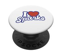 I Love Sparks Nevada PopSockets PopGrip Adhesivo