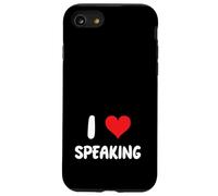 I Love Speaking - Presentación de orador público Presentación Presente Carcasa para iPhone SE (2020) / 7/8