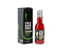 I LOVE SPICY Vrabanero Original Bourbon 100ml - Salsa Picante con 80 % de Chiles Fermentados - Envejecida en Barrica de Bourbon - Nivel de Picante 4/5 - Edición Gourmet Limitada