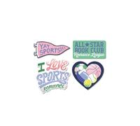I Love Sports (Romance) Stickers - Sticker Set of 4