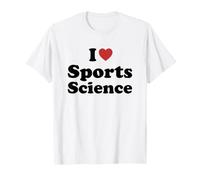 I Love Sports Science Student Major Graduation Camiseta