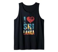I Love Sri Lanka Beach Sri Lanka Camiseta sin Mangas