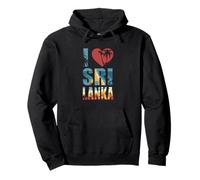 I Love Sri Lanka Beach Sri Lanka Sudadera con Capucha