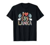 I Love Sri Lanka Travel Sri Lanka Camiseta