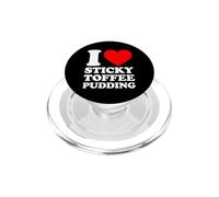 I Love Sticky Toffee Pudding PopSockets PopGrip para MagSafe
