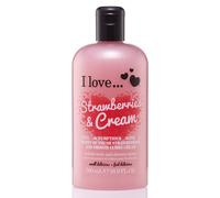 I Love... Strawberries & Cream Bubble Bath And Shower Creme 500ml by I Love Cosmetics