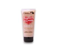 I Love... Strawberries & Cream Exfoliating Shower Smoothie 200ml by I Love Cosmetics