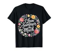 I Love Summer This Much Playa Sunshine Vibes - Camiseta