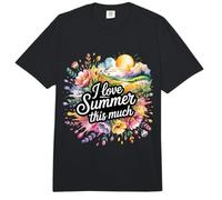 I Love Summer This Much Playa Sunshine Vibes - Comfort Colors Adult Heavyweight T-Shirt