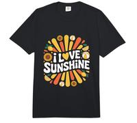 I Love Sunshine Girasol Limón Vibes de Verano Comfort Colors Adult Heavyweight T-Shirt
