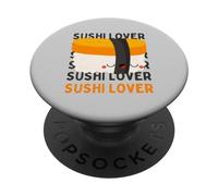 I love Sushi Happy Cute Food Kawaii Sushi - Camiseta gráfica para mujer PopSockets PopGrip Adhesivo
