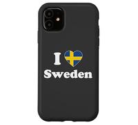 I Love Sweden I Heart Sweden Swedish Carcasa para iPhone 11