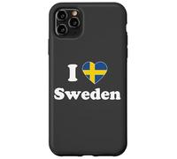 I Love Sweden I Heart Sweden Swedish Carcasa para iPhone 11 Pro MAX