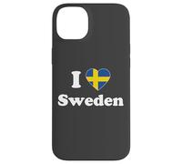 I Love Sweden I Heart Sweden Swedish Carcasa para iPhone 14 Plus