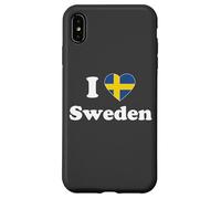 I Love Sweden I Heart Sweden Swedish Carcasa para iPhone XS MAX