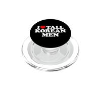 I Love Tall Korean Men PopSockets PopGrip para MagSafe