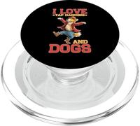 I Love Tap Dancing and Dogs Dueño de Mascota de Animales PopSockets PopGrip para MagSafe