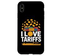 I Love Tariffs Comercio Humor Envío Carcasa para iPhone XS Max