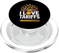 I Love Tariffs Comercio Humor Envío PopSockets PopGrip para MagSafe
