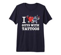 I Love Tattoos I Love Guys with Tattoos Camiseta Premium
