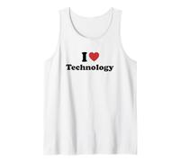I Love Technology Camiseta sin Mangas