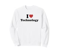 I Love Technology Sudadera