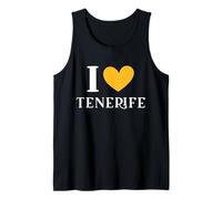I Love Tenerife España Camiseta sin Mangas