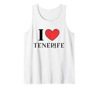 I Love Tenerife España Camiseta sin Mangas