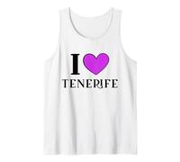 I Love Tenerife España Camiseta sin Mangas