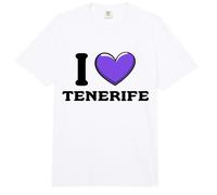 I Love Tenerife España Comfort Colors Adult Heavyweight T-Shirt