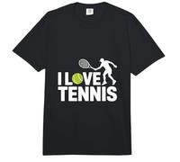 I Love Tennis Deporte Pasión Expresión Comfort Colors Adult Heavyweight T-Shirt