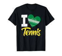 I Love Tennis Heart Court Jugador de Tenis Camiseta