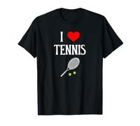 I Love Tennis I Heart Tenis Divertido Grand Slams Deporte Amante Camiseta