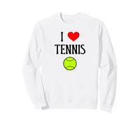 I Love Tennis I Heart Tenis Divertido Grand Slams Deporte Amante Sudadera