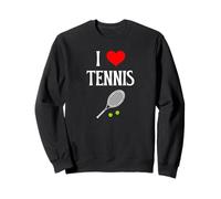 I Love Tennis I Heart Tenis Divertido Grand Slams Deporte Amante Sudadera