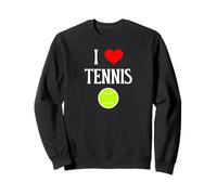 I Love Tennis I Heart Tenis Divertido Grand Slams Deporte Amante Sudadera