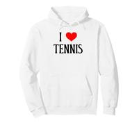 I Love Tennis I Heart Tenis Divertido Grand Slams Deporte Amante Sudadera con Capucha