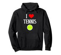 I Love Tennis I Heart Tenis Divertido Grand Slams Deporte Amante Sudadera con Capucha