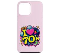 I Love The 70s Retro Cassette Roller Vinyl Disco Party 70s Carcasa para iPhone 13 Pro MAX