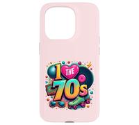 I Love The 70s Retro Cassette Roller Vinyl Disco Party 70s Carcasa para iPhone 15 Pro