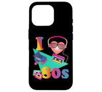 I Love The 80s Cool Retro 80s Party Disco Carcasa para iPhone 16 Pro