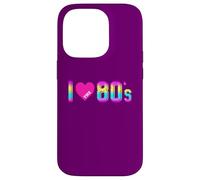 I Love The 80's Shirt 80's 80's Costume Party for Women Girl Carcasa para iPhone 14 Pro