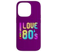 I Love The 80'S Shirt 80's 80's Costume Party for Women Men Carcasa para iPhone 14 Pro