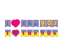 I Love The 90 - Juego de serpentinas, 3