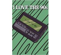 I Love the 90s Notebook: Pager | Hand-Drawn Retro Nostalgia Journal Gift: Lined Notebook for 90s Kids, Retro Lovers & Nostalgia Fans